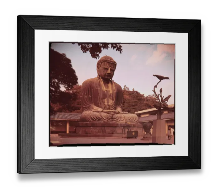 Framed Print : View of Giant Statue of Buddha Framed Print : View of Giant Statue of Buddha
