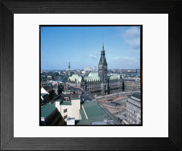 Framed Print : View of Hamburg Framed Print : View of Hamburg