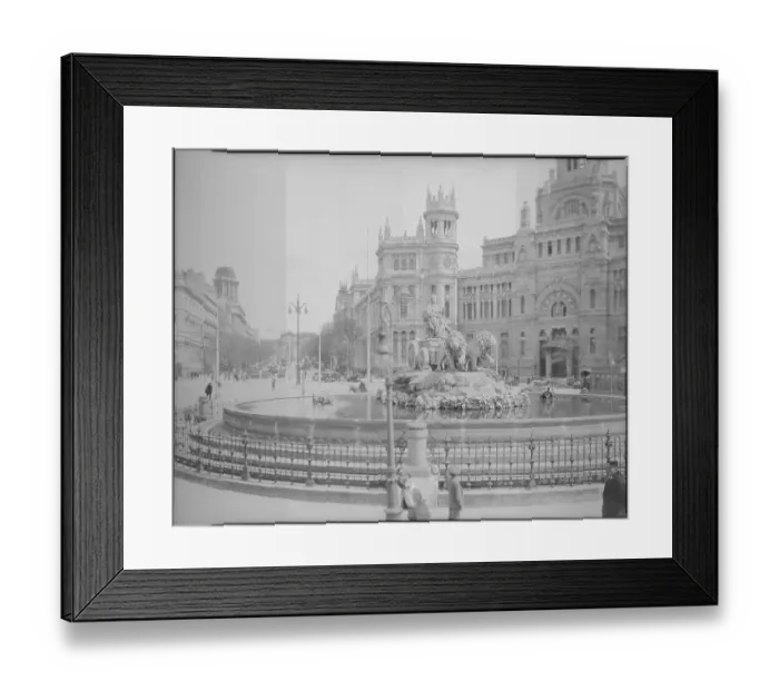 Framed Print : Fountain of Cybele in Plaza de Cibeles Framed Print : Fountain of Cybele in Plaza de Cibeles