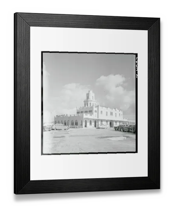 Framed Print : Parked Cars at Havana Airport Framed Print : Parked Cars at Havana Airport