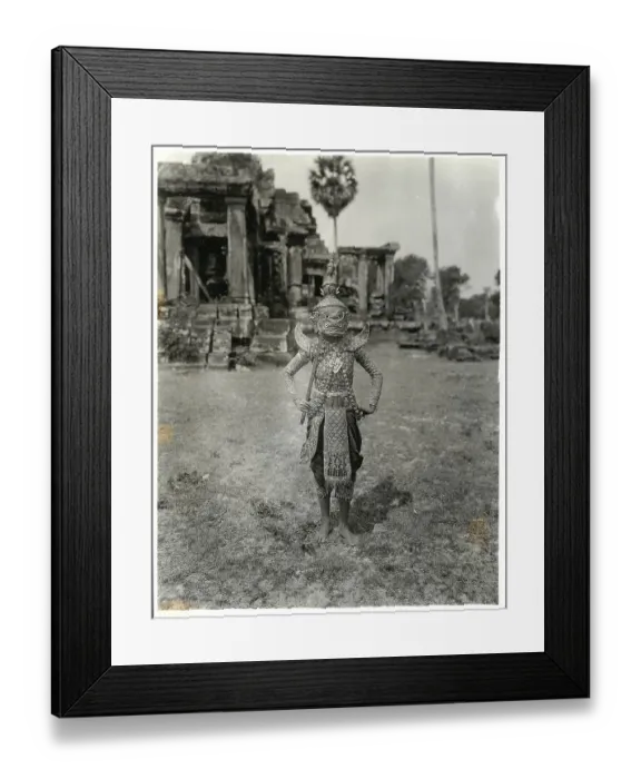 Framed Print : Devil Dancer At Angkor Wat Framed Print : Devil Dancer At Angkor Wat
