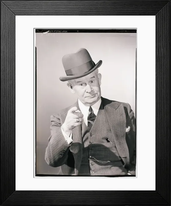 Framed Print : Elderly Man Wearing Suit and Tophat Framed Print : Elderly Man Wearing Suit and Tophat