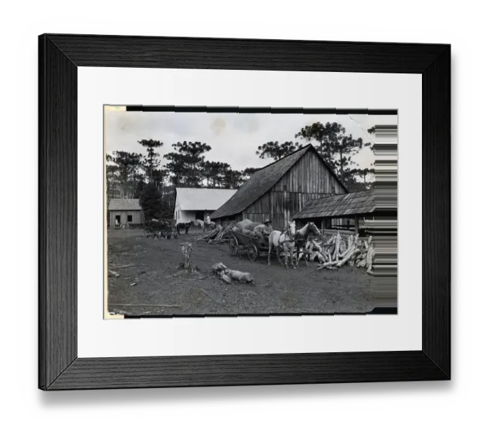 Framed Print : Exterior Of Matte Drying Facility Framed Print : Exterior Of Matte Drying Facility