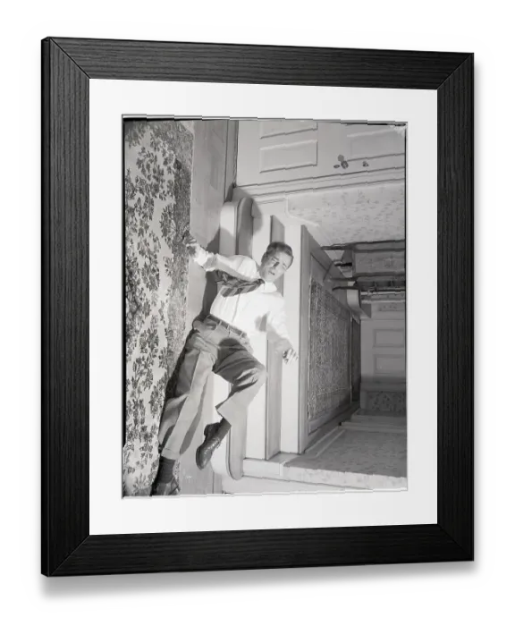 Framed Print : Man Who Has Fallen Down Framed Print : Man Who Has Fallen Down