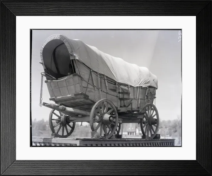 Framed Print : Pennsylvania Conestoga Wagon