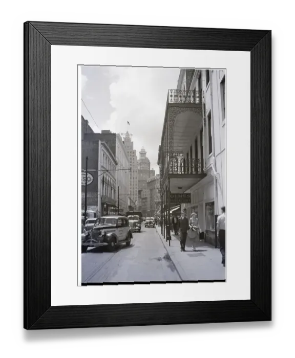 Framed Print : Bourbon Street Framed Print : Bourbon Street