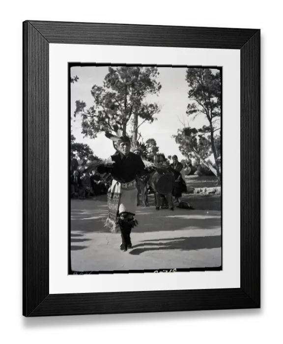 Framed Print : Native American Hopi Dancer Framed Print : Native American Hopi Dancer