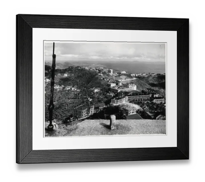 Framed Print : Looking Down From Peak Upon Hong Kong Framed Print : Looking Down From Peak Upon Hong Kong