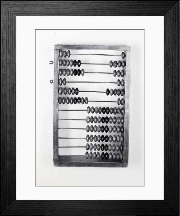 Framed Print : Wooden Abacus Framed Print : Wooden Abacus