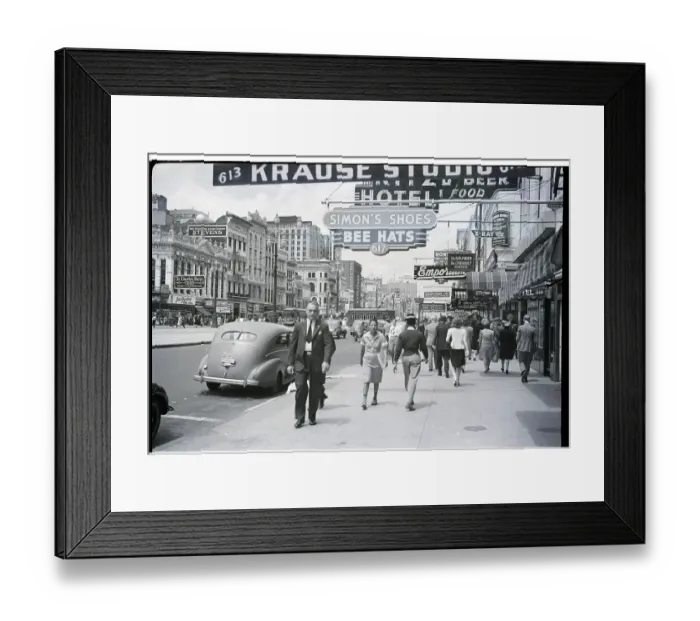 Framed Print : New Orleans Street Scene Framed Print : New Orleans Street Scene