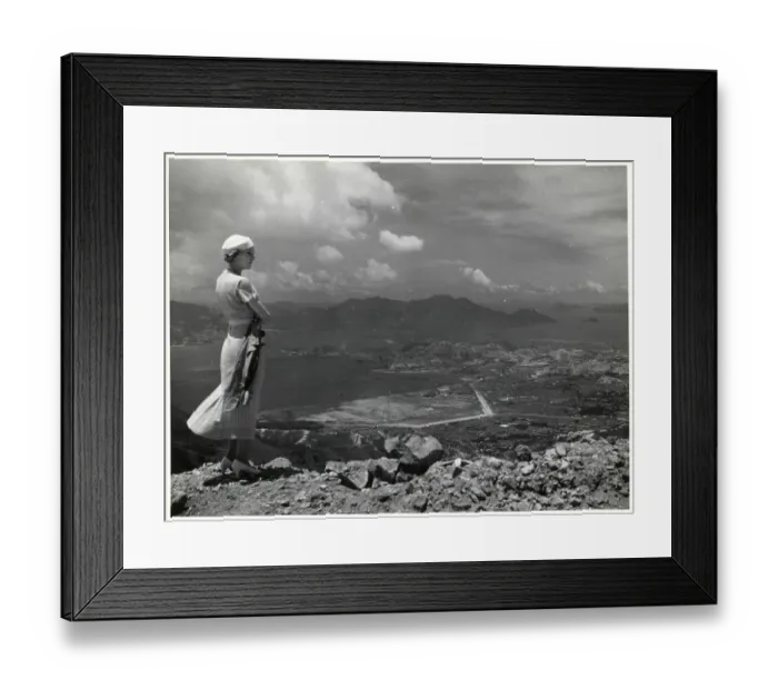 Framed Print : View Of Hong Kong From Smugglers Pass Framed Print : View Of Hong Kong From Smugglers Pass