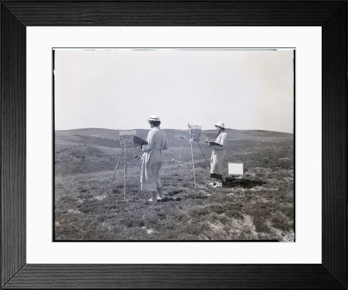 Framed Print : Painters At Work; Landscapes Framed Print : Painters At Work; Landscapes