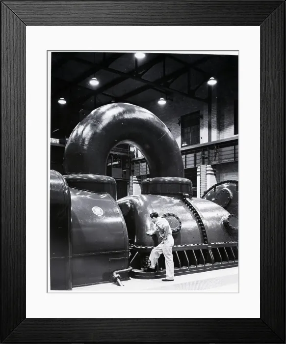Framed Print : Generator Turbine Framed Print : Generator Turbine