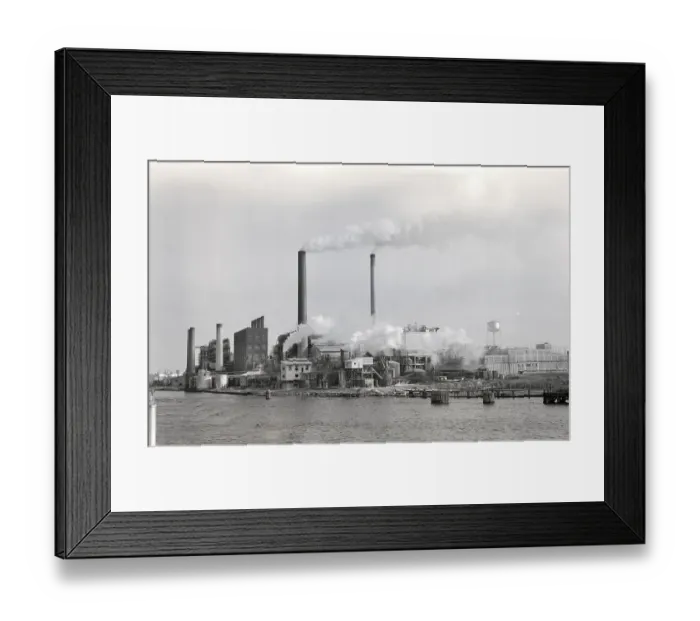 Framed Print : Paper Mill Framed Print : Paper Mill