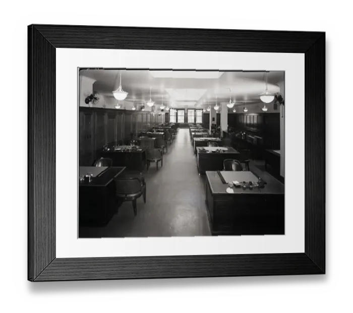 Framed Print : Empty Interior Of Business Office Framed Print : Empty Interior Of Business Office