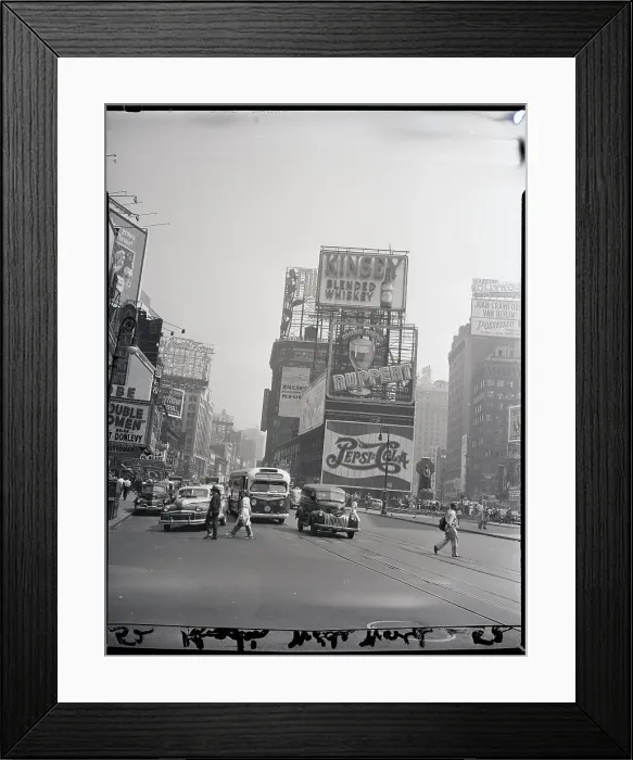 Framed Print : Times Square in the Daytime Framed Print : Times Square in the Daytime