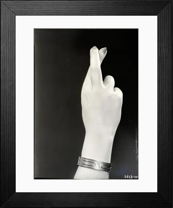 Framed Print : Crossed Fingers Framed Print : Crossed Fingers