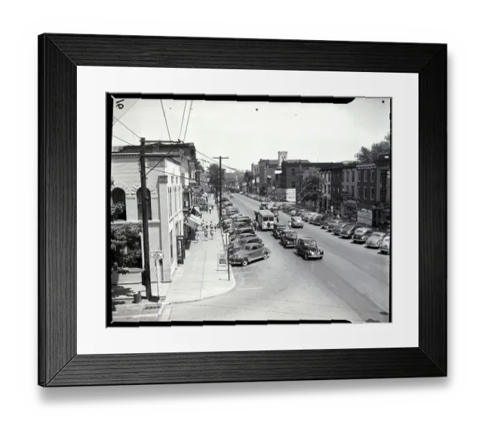 Framed Print : Main Street in Stroudsburg Framed Print : Main Street in Stroudsburg