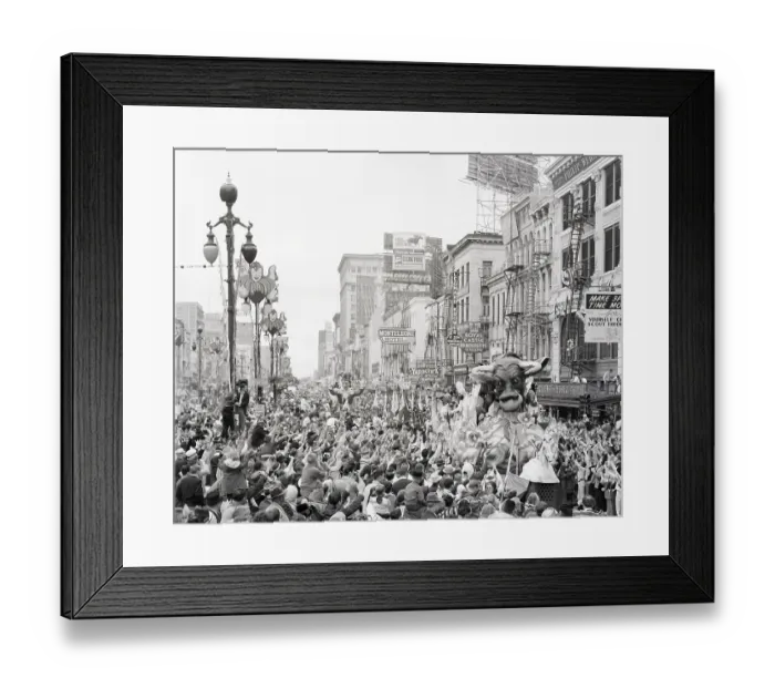 Framed Print : Annual Mardi Gras Bacchus Parade Framed Print : Annual Mardi Gras Bacchus Parade