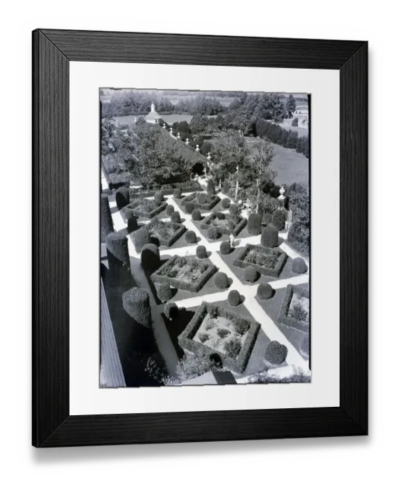Framed Print : Governor's Garden in Colonial Williamsburg Framed Print : Governor's Garden in Colonial Williamsburg