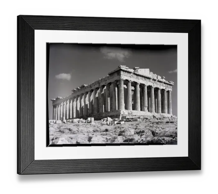 Framed Print : The Parthenon On The Acropolis Framed Print : The Parthenon On The Acropolis