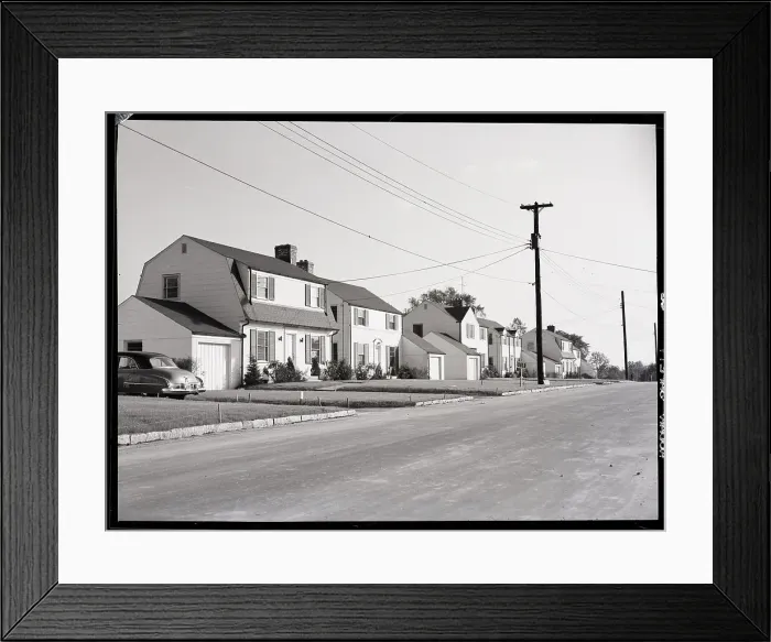 Framed Print : New Homes For Sale Framed Print : New Homes For Sale