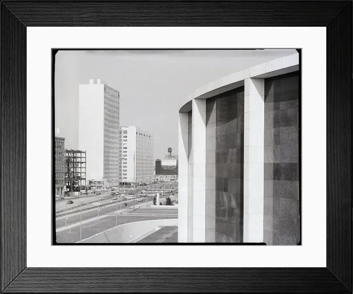 Framed Print : Downtown Detroit