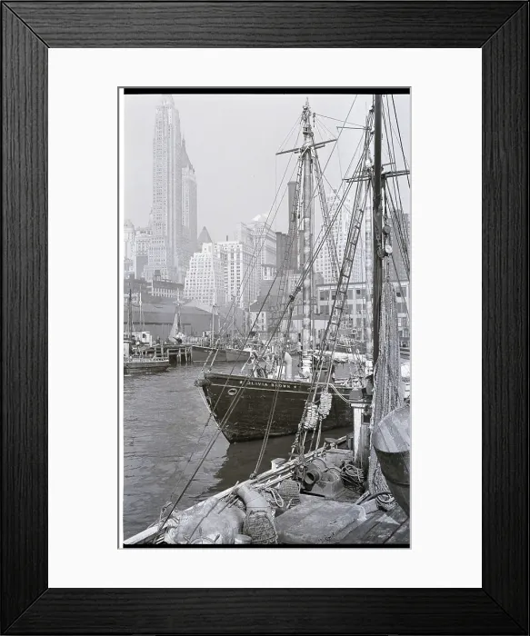 Framed Print : Fulton Street Fish Market Framed Print : Fulton Street Fish Market