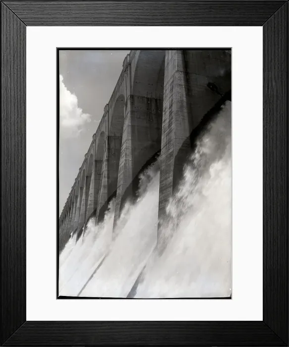 Framed Print : Wilson Dam, Flood Gates Framed Print : Wilson Dam, Flood Gates