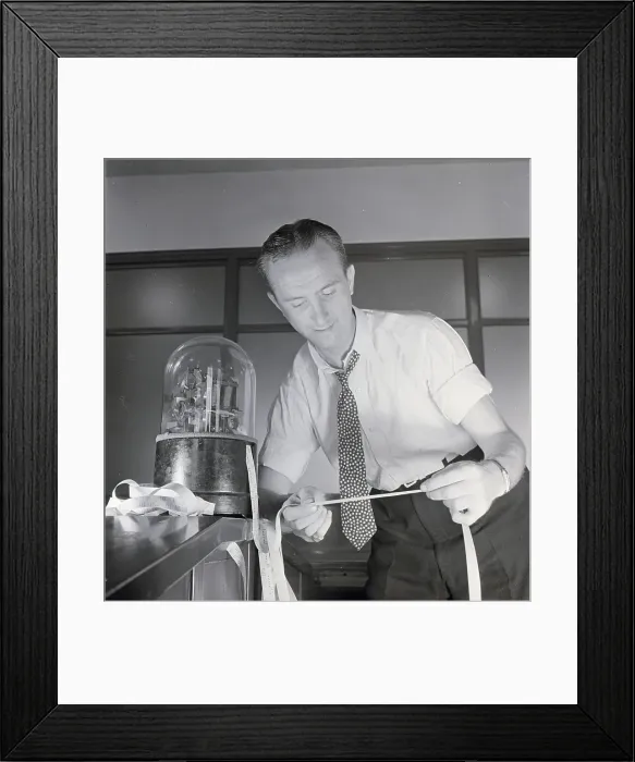Framed Print : Ticker Tape From Ticker Tape Machine Framed Print : Ticker Tape From Ticker Tape Machine