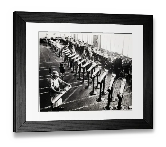 Framed Print : General Electric Artillery Plant