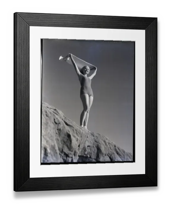 Framed Print : Bathing Girl Series Framed Print : Bathing Girl Series