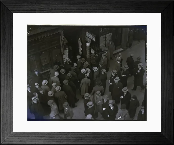 Framed Print : Unemployment Agency On Sixth Avenue Framed Print : Unemployment Agency On Sixth Avenue