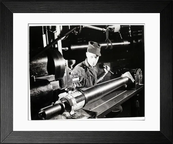 Framed Print : General Electric Artillery Plant Framed Print : General Electric Artillery Plant