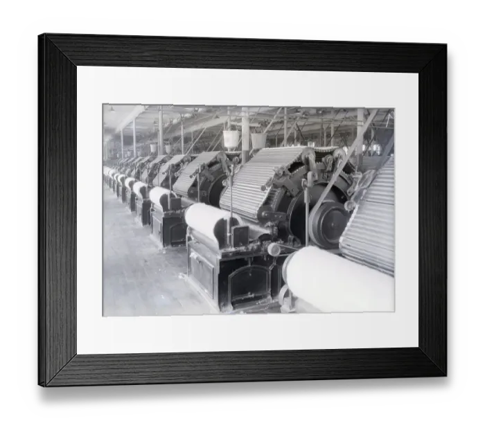 Framed Print : Machines Used in Cotton Production Framed Print : Machines Used in Cotton Production