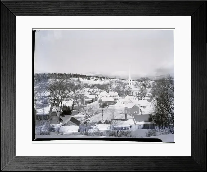 Framed Print : Stowe in Winter Framed Print : Stowe in Winter