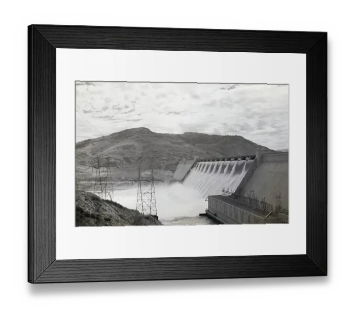 Framed Print : Grand Coulee Dam Framed Print : Grand Coulee Dam
