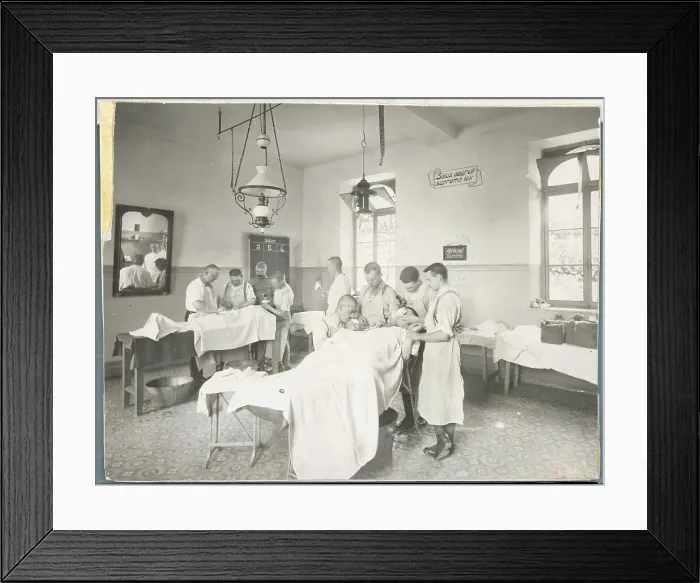 Framed Print : Doctors Operating on Patients Framed Print : Doctors Operating on Patients