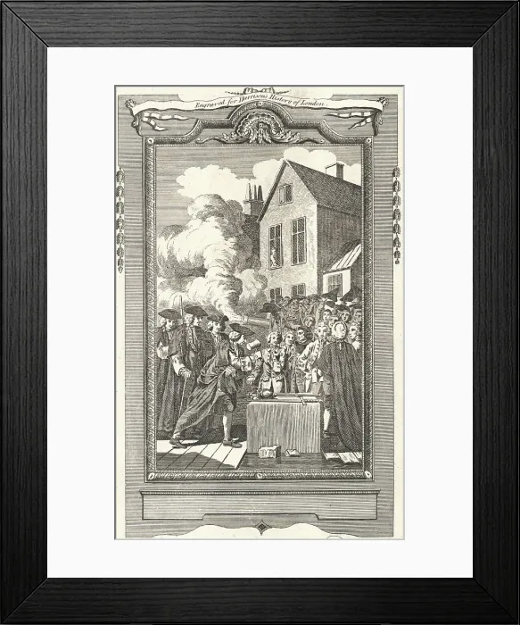Framed Print : Lord Mayor Laying Stone Framed Print : Lord Mayor Laying Stone