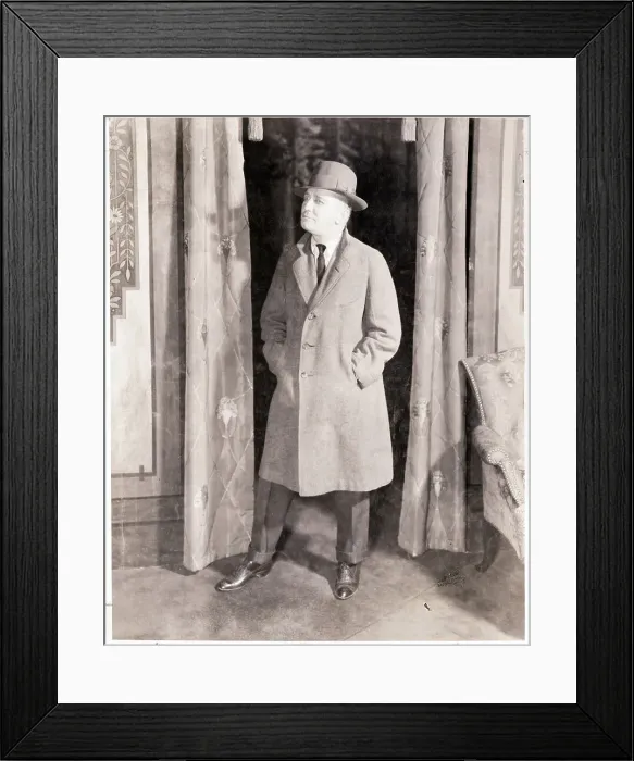 Framed Print : Goerge M Cohan Stands / Curtains Framed Print : Goerge M Cohan Stands / Curtains