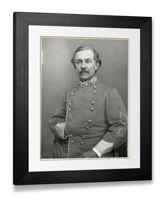 Framed Print : Confederate General J.R.Anderson: Photo Framed Print : Confederate General J.R.Anderson: Photo