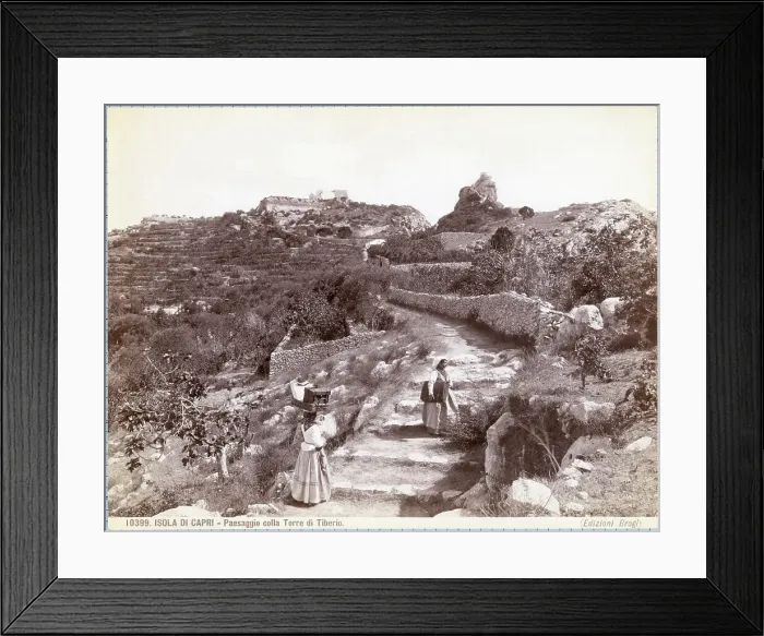 Framed Print : Women Carry Bundles up Mountain Framed Print : Women Carry Bundles up Mountain