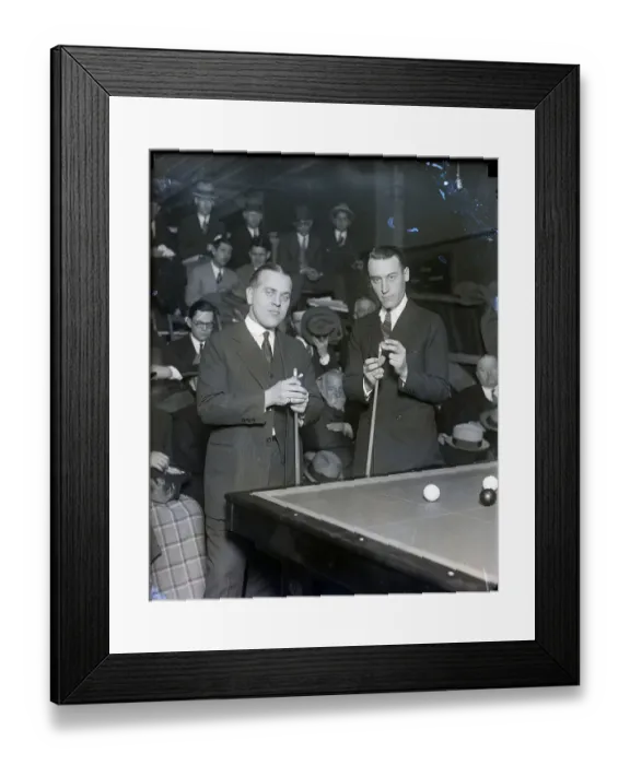 Framed Print : Start Of Billiards Championship