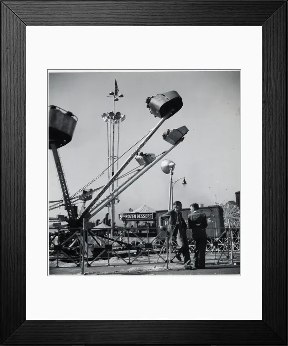 Framed Print : Children @ Small Town Amusement Park Framed Print : Children @ Small Town Amusement Park