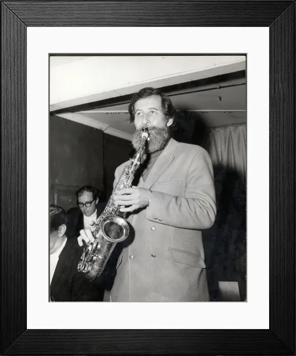 Framed Print : Swing Band Leader Larry Elgart Framed Print : Swing Band Leader Larry Elgart