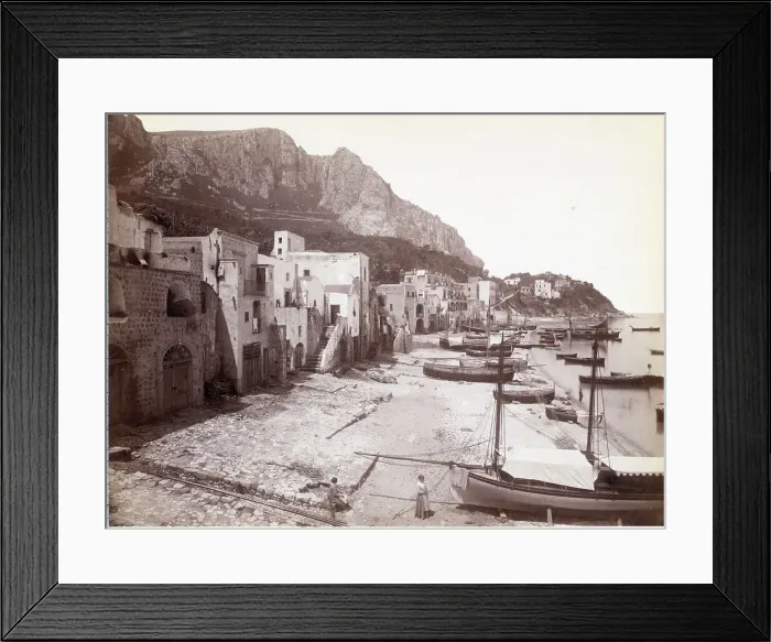 Framed Print : General View Waterfront & Marina Framed Print : General View Waterfront & Marina