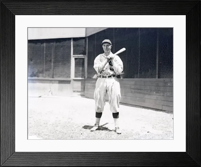 Framed Print : Paul Waner Posing With Bat On Shoulder Framed Print : Paul Waner Posing With Bat On Shoulder