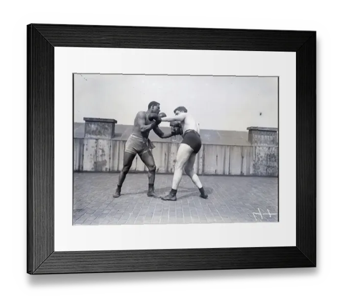 Framed Print : Joe Jeanette Spars W / Stewart Outside Framed Print : Joe Jeanette Spars W / Stewart Outside