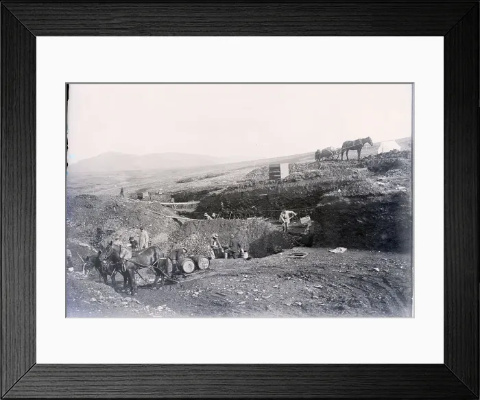 Framed Print : Gold Mining In Nome, Ak Framed Print : Gold Mining In Nome, Ak