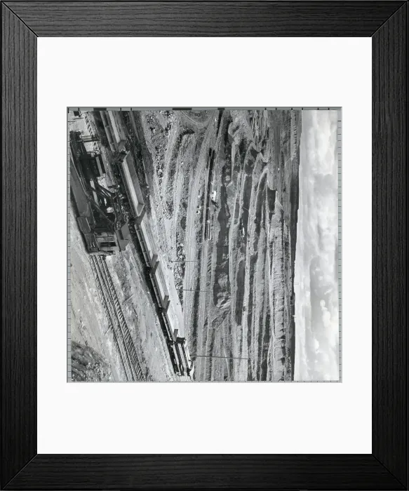 Framed Print : General View Of Hull-Rust-Mahoning Mine